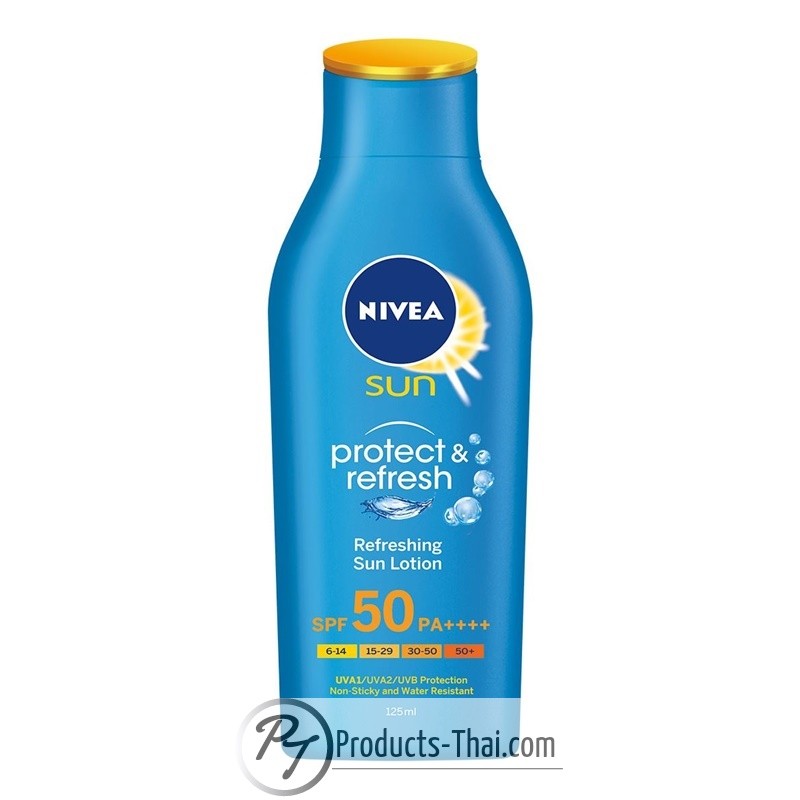 door elkaar haspelen Oppositie uitzetten Nivea Thai : Nivea Sun Protect & Refresh Body Lotion SPF50/PA++++